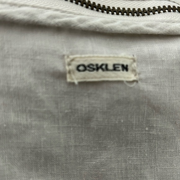 Osklen Sz P Small (Fits 4-6) Linen Cotton Geometric Jacket Dress - Picture 10 of 13